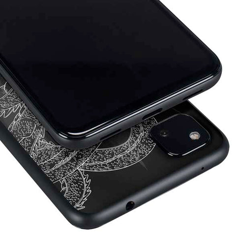 Dragon Ball Z Negative Shenron Google Pixel 4a Skin